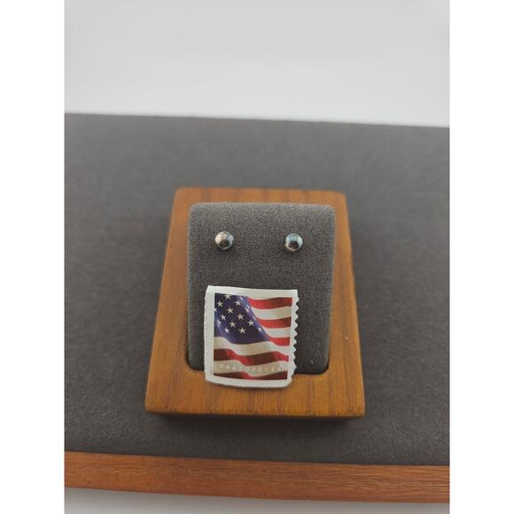 Primrose Small Sterling Silver Stud Earrings Minimalist Simple Dainty Posts - Picture 3 of 3